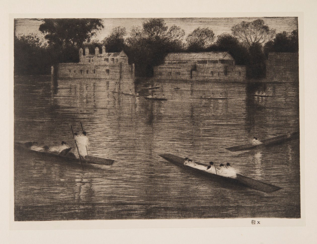 Neděle večer, hospoda. 1926. od Christopher Richard Wynne Nevinson