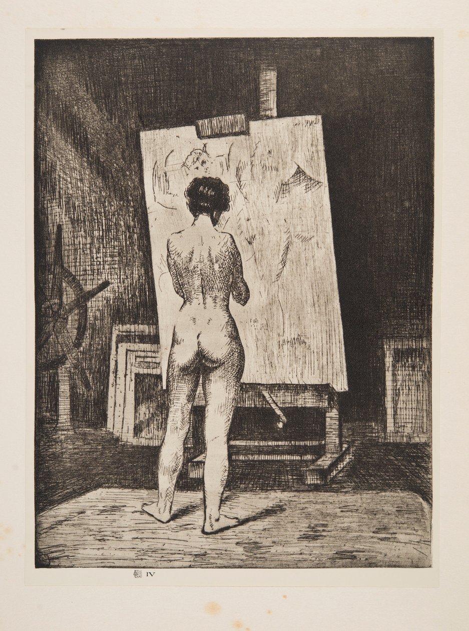 The Connoisseur, hospoda. 1922. od Christopher Richard Wynne Nevinson