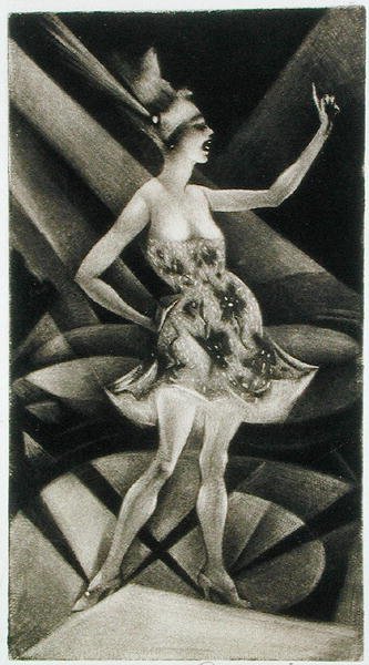 Střešní zahrady od Christopher Richard Wynne Nevinson