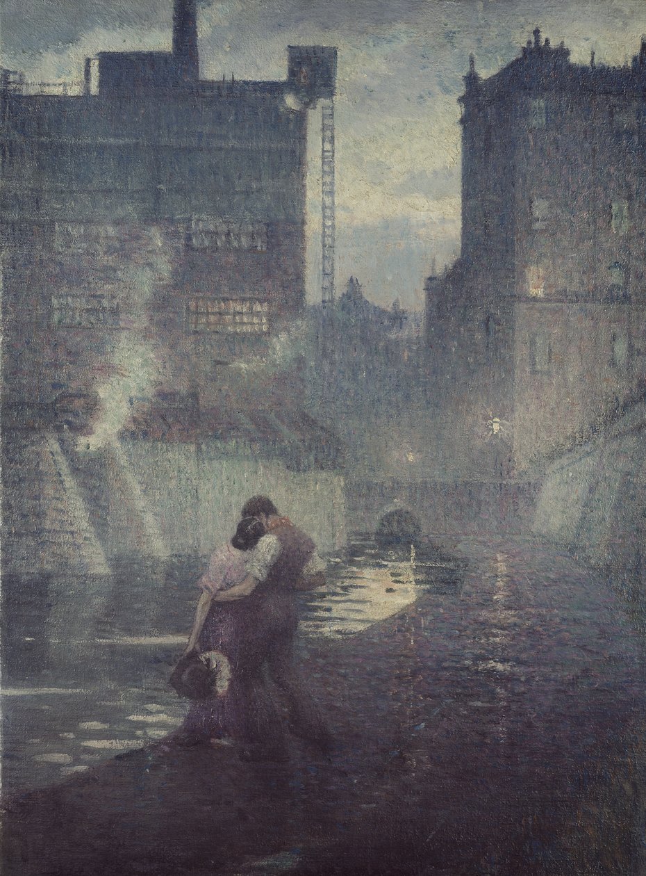 Towpath, 1912 od Christopher Richard Wynne Nevinson