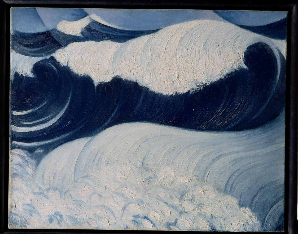 Vlna, 1917 od Christopher Richard Wynne Nevinson