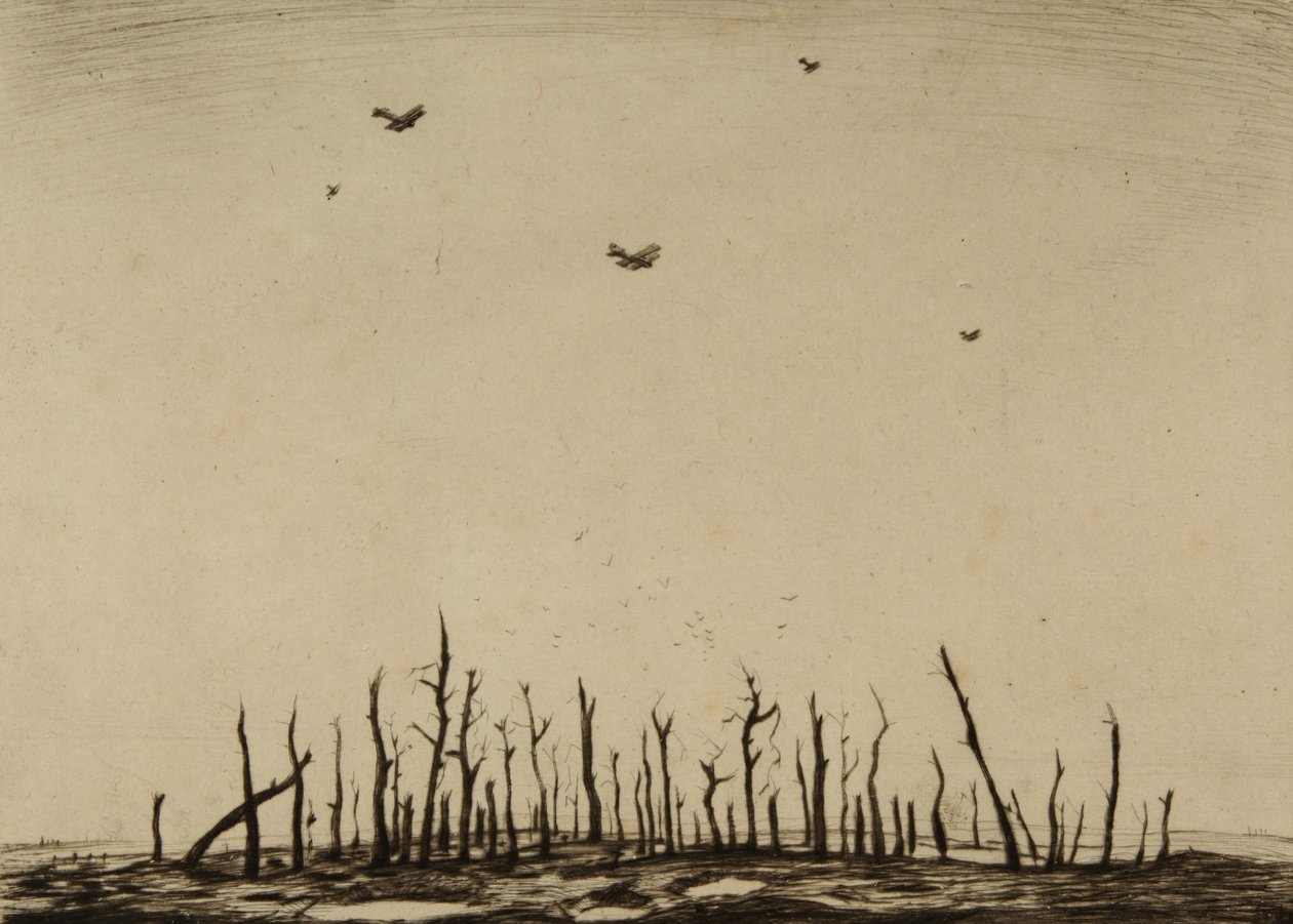 Prokleté dřevo od Christopher Richard Wynne Nevinson