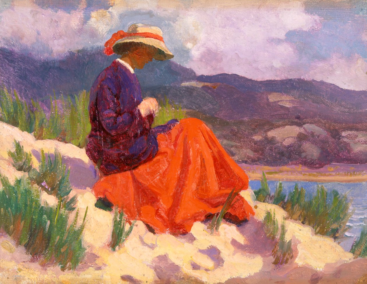 "Červené šaty", 1893-1934 od Christopher Williams
