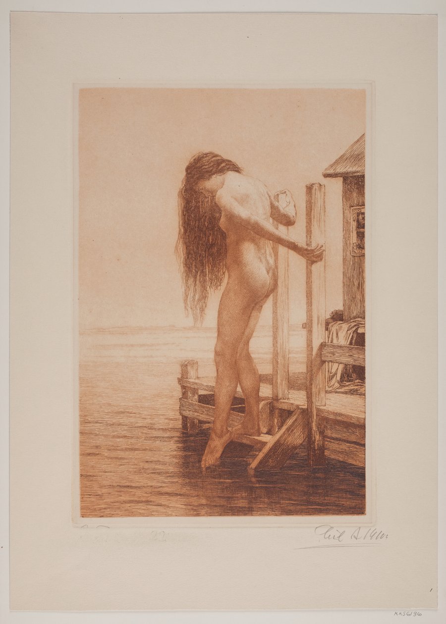 Koupací dáma od Cilius Johannes Konrad Andersen
