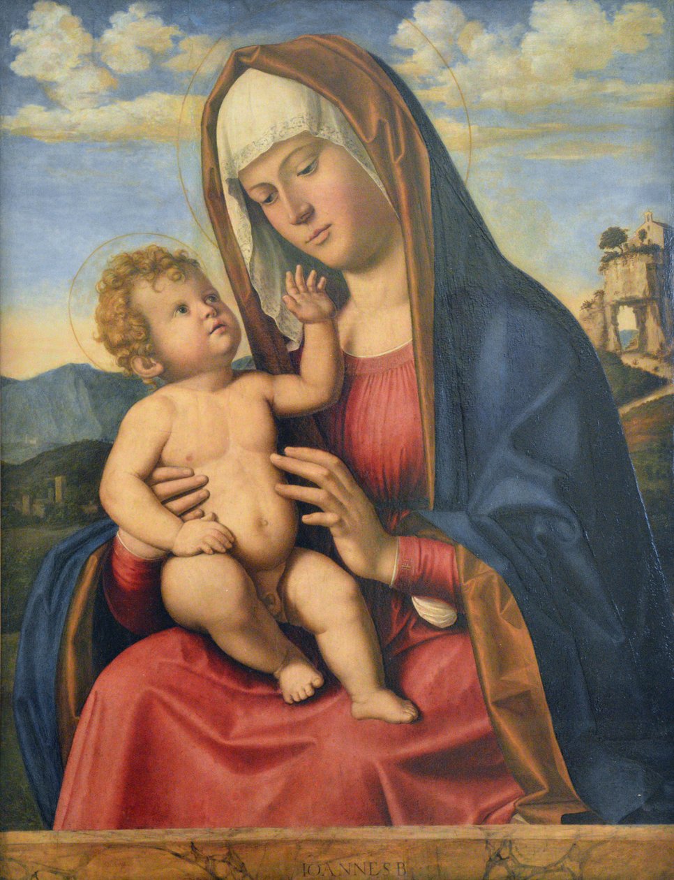 Panna a dítě od Cima da Conegliano
