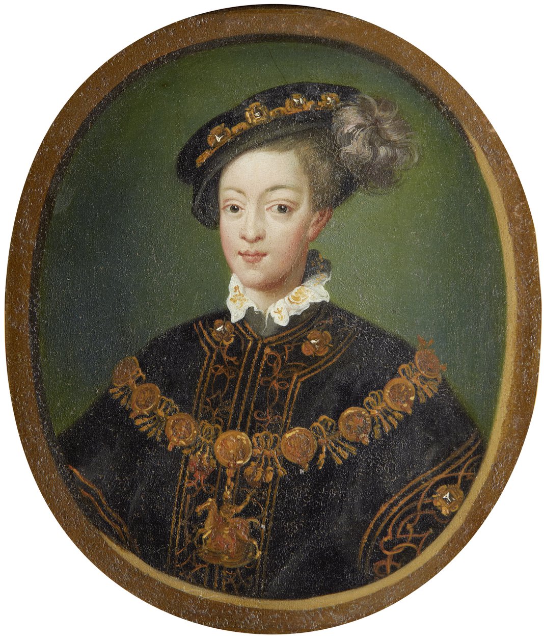 Portrét Edwarda VI od Circle of Isaac Oliver