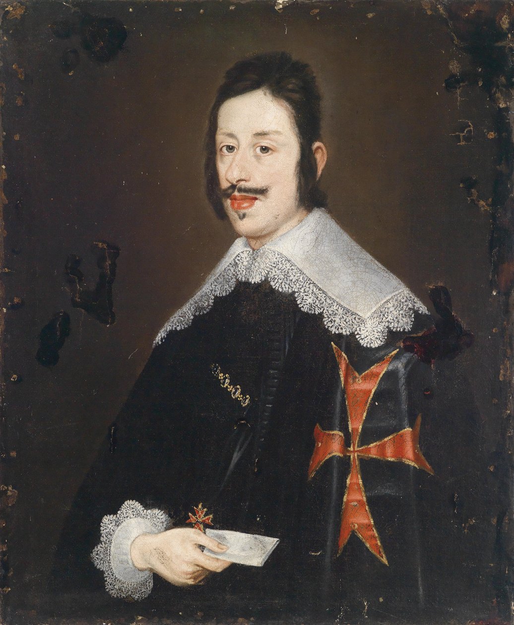 Portrét velkovévody Ferdinanda II. od Circle of Justus Sustermans