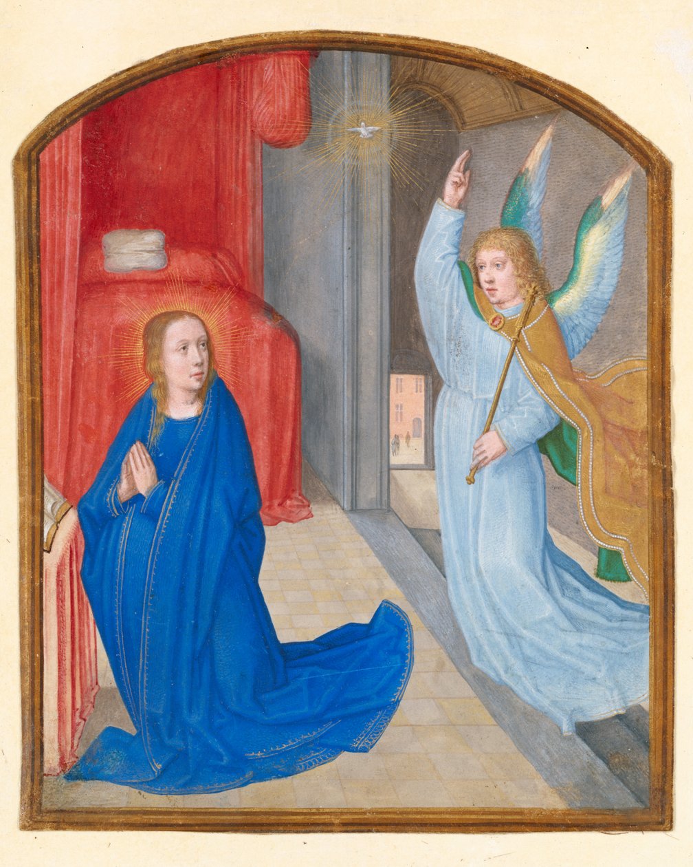 Zvěstování, ca. 1510. od Circle of Gerard David