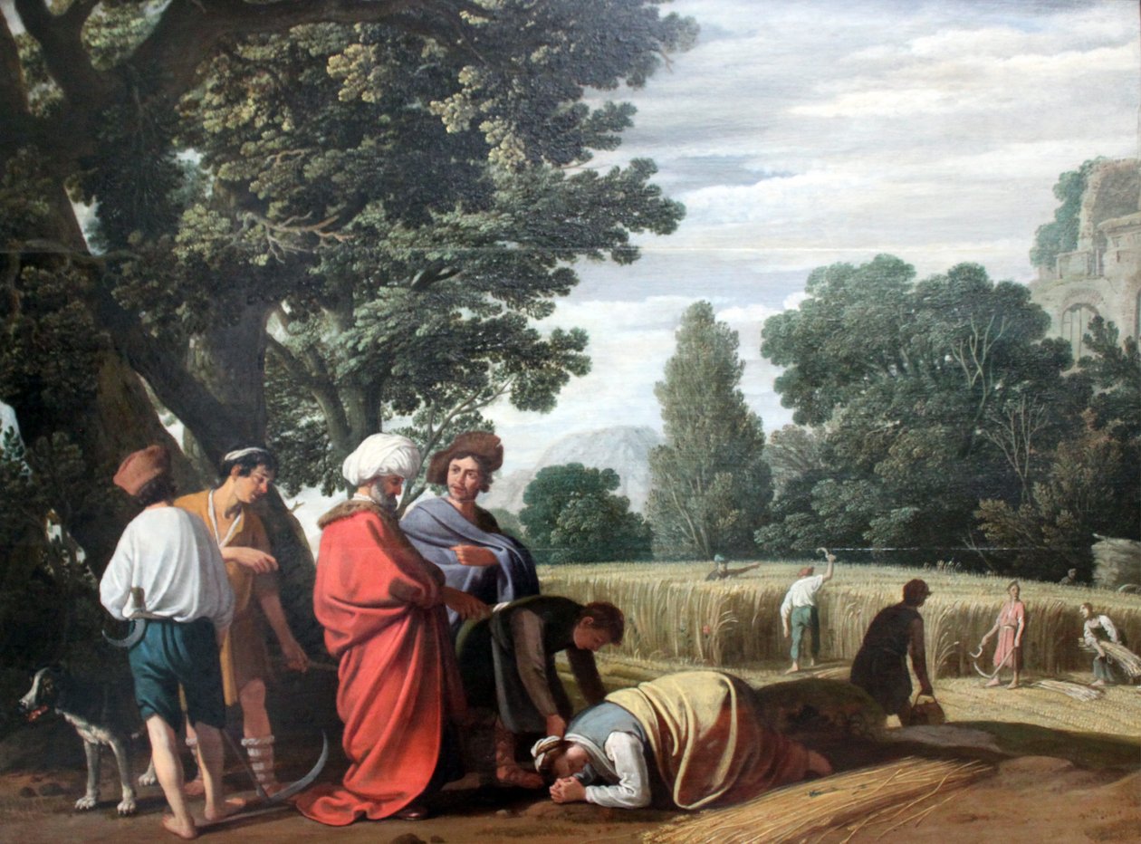 Ruth a Boaz od Claes Corneliszoon Moeyaert