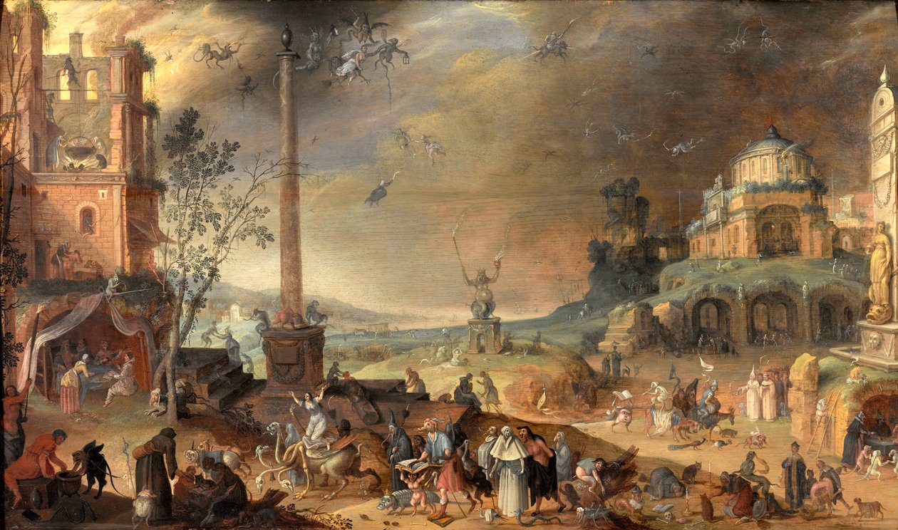 Čarodějnický sabat od Claes Jacobsz. van der Heck