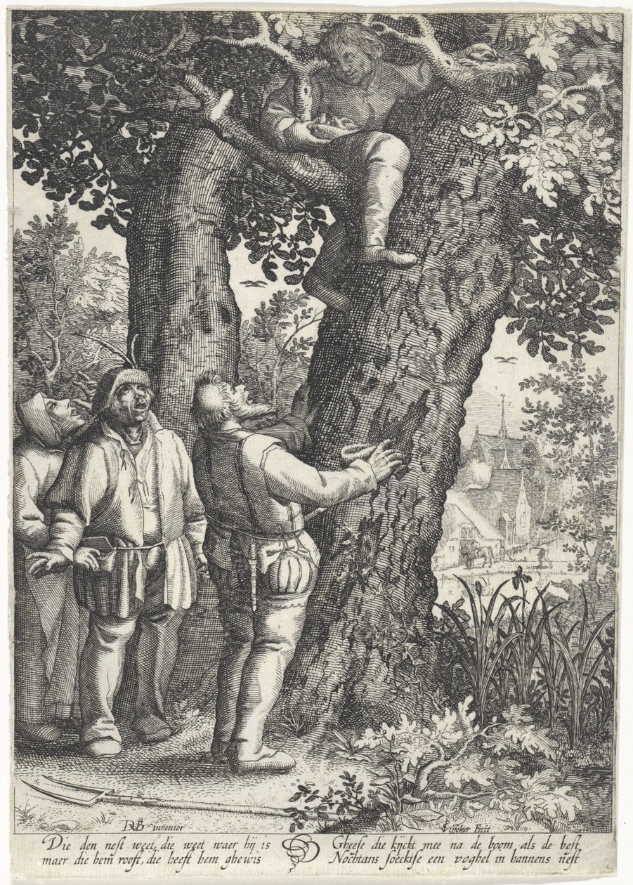 Vogelnestrover od Claes Jansz. Visscher (II)