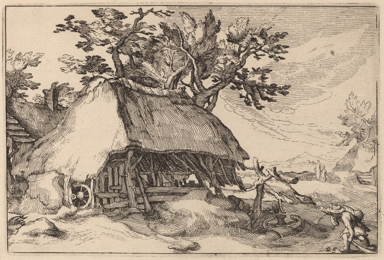 Dítě od Claes Jansz Visscher after Abraham Bloemaert after Boëtius Adams Bolswert