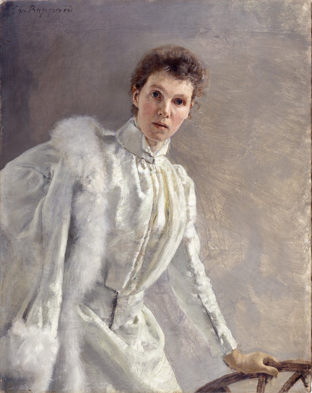 Autoportrét, 1894. od Clara von Rappard