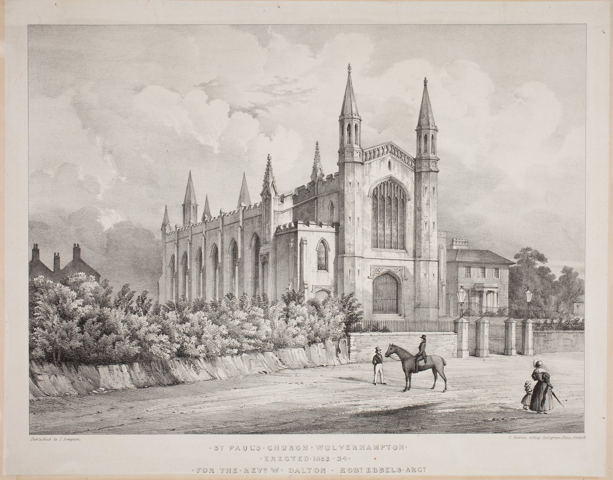Kostel svatého Pavla, Wolverhampton od Clare Burton