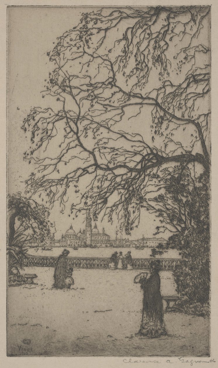 Jardini Public, Benátky od Clarence A. Gagnon