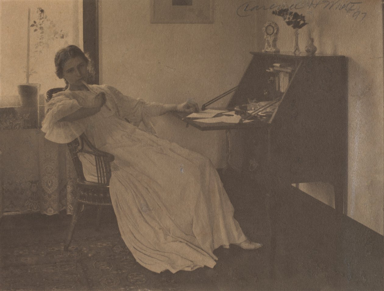 Co mám říct, 1896. od Clarence H. White