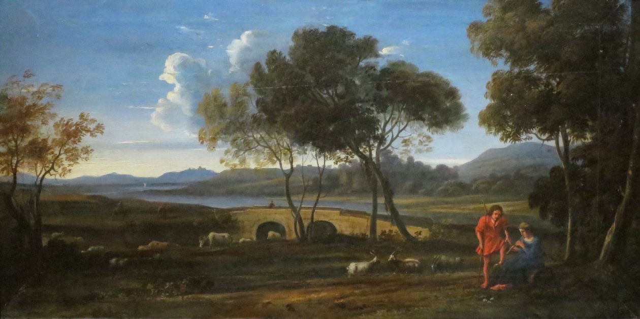 Klasická krajina od Claude Lorrain