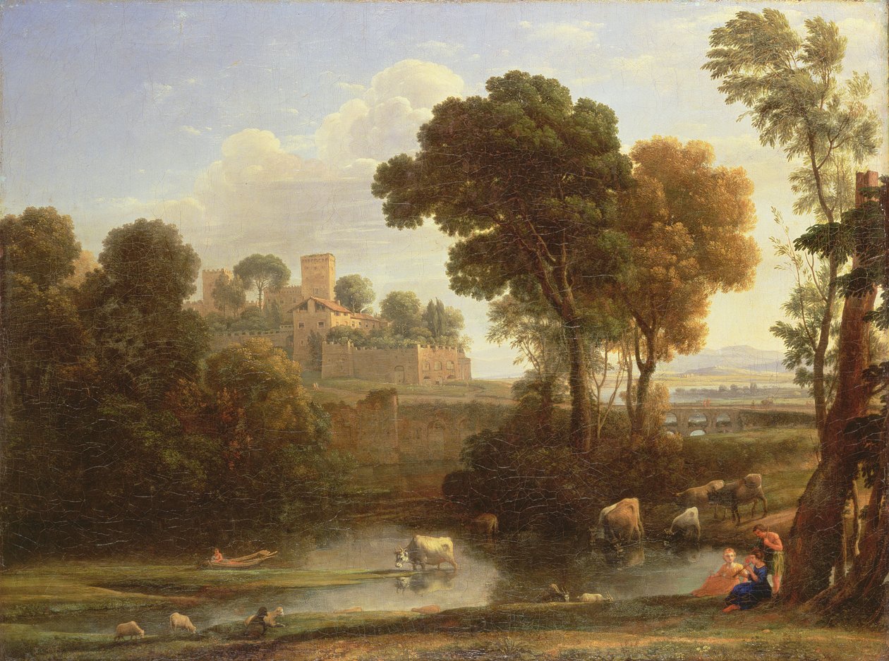 Italská krajina, 1648 od Claude Lorrain