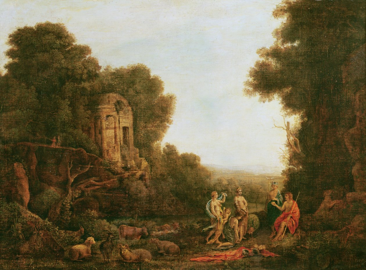 Krajina od Claude Lorrain