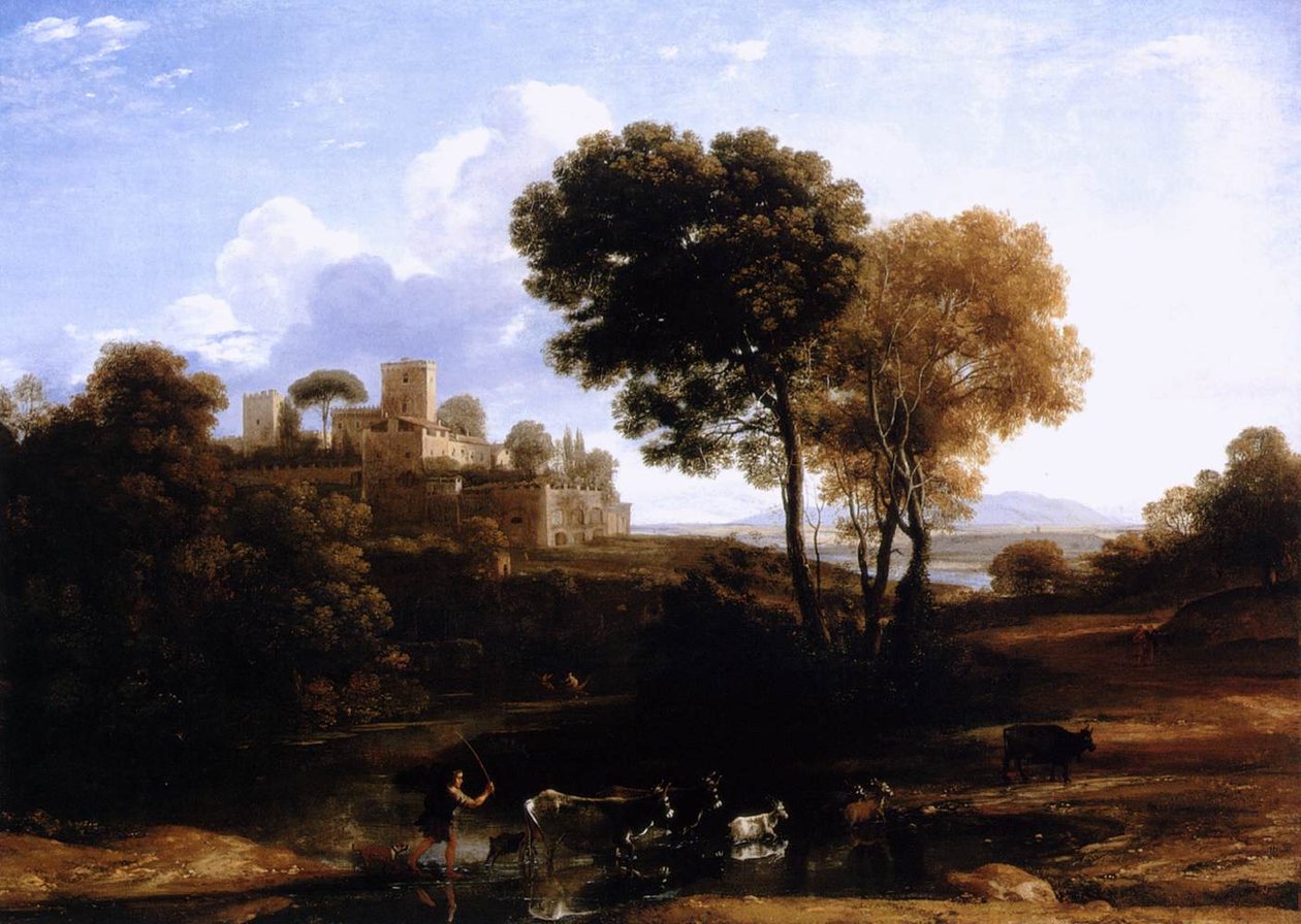 Krajina s ovčáky od Claude Lorrain