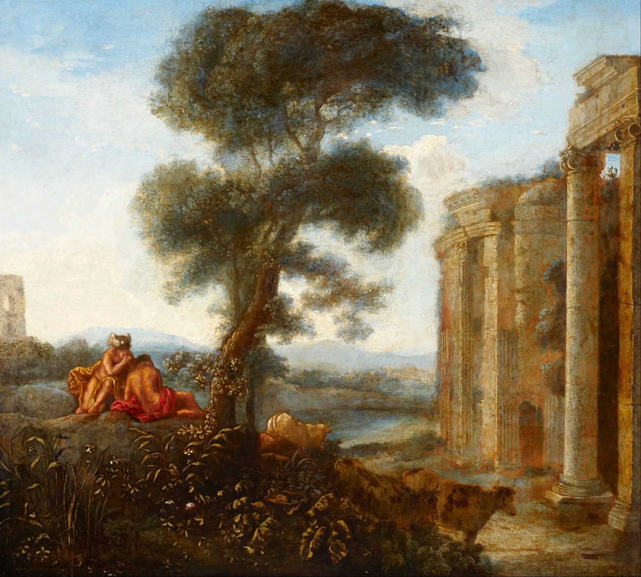 Merkur a Argus od Claude Lorrain