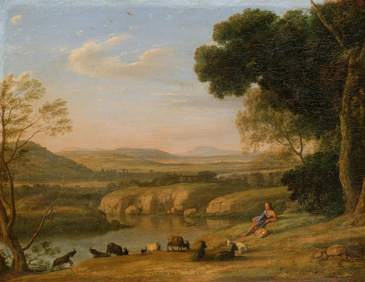 Pastorační krajina od Claude Lorrain