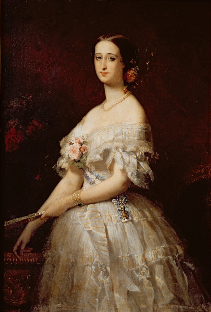 císařovna Eugenie od Claude Marie Dubufe