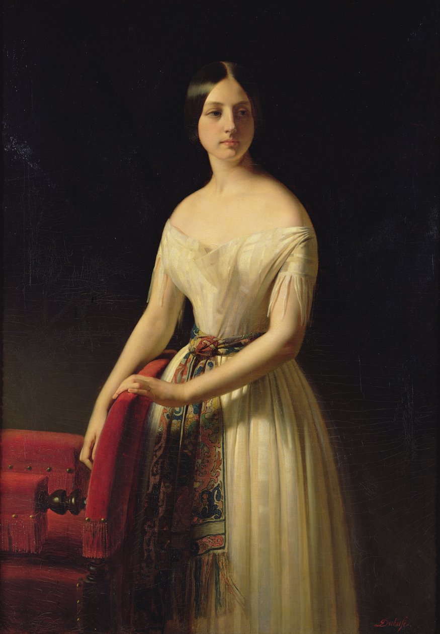 Eugenie Saint-Amand, 1841 od Claude Marie Dubufe