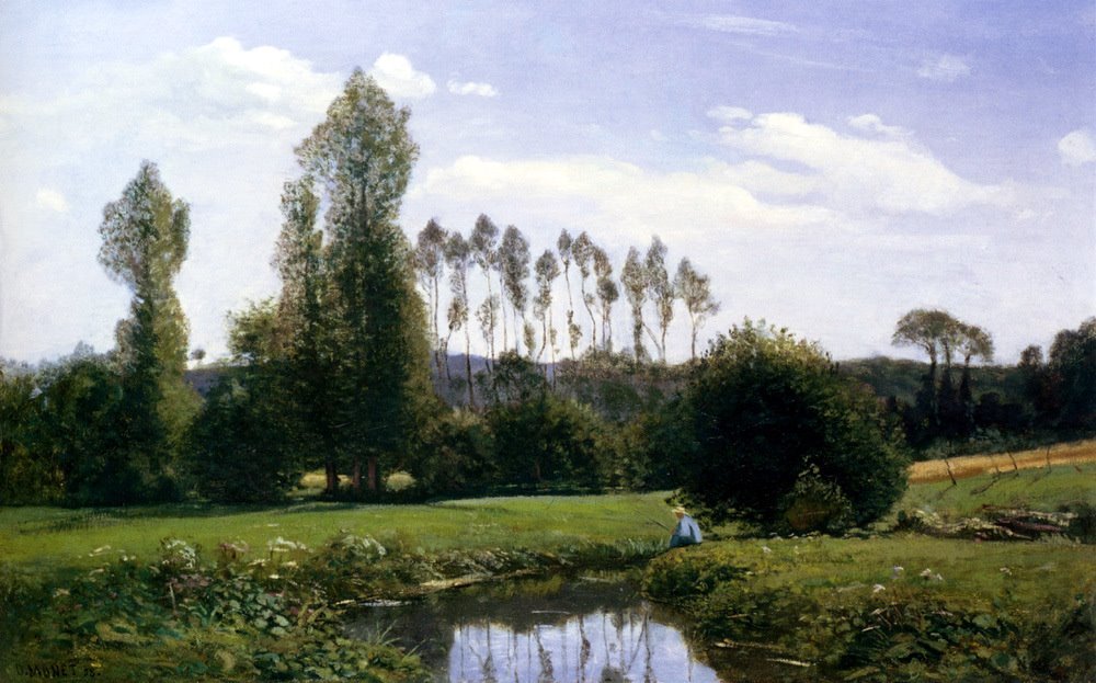 Pohled na Rouellesn od Claude Monet