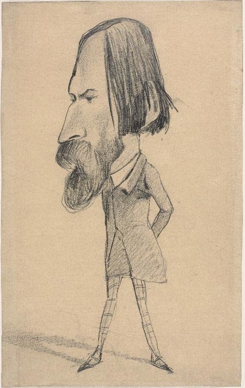 Auguste Vacquerie od Claude Monet