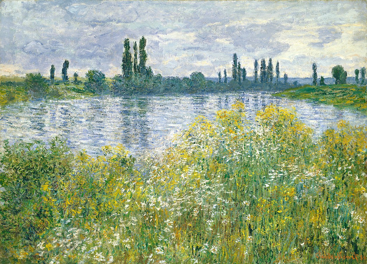 Banks of the Seine, Vetheuil, 1880 od Claude Monet