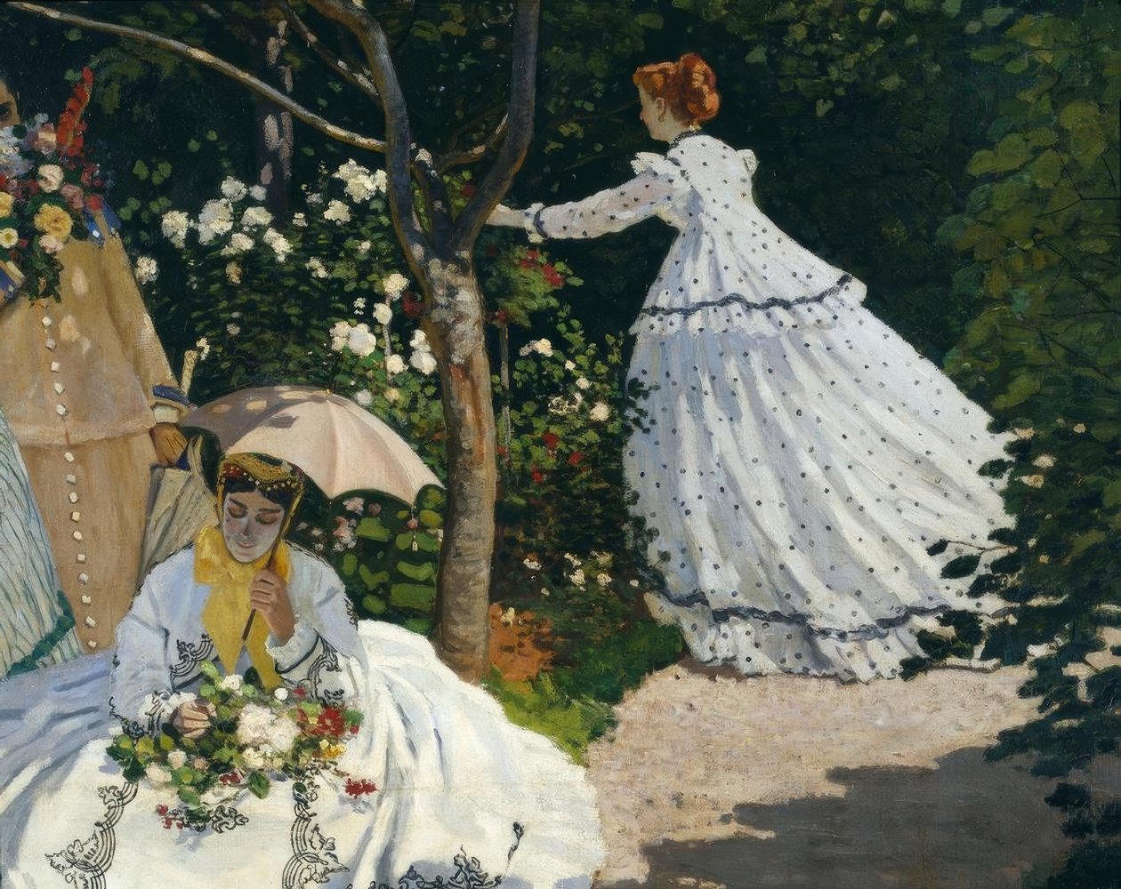 Ženy v zahradě od Claude Monet