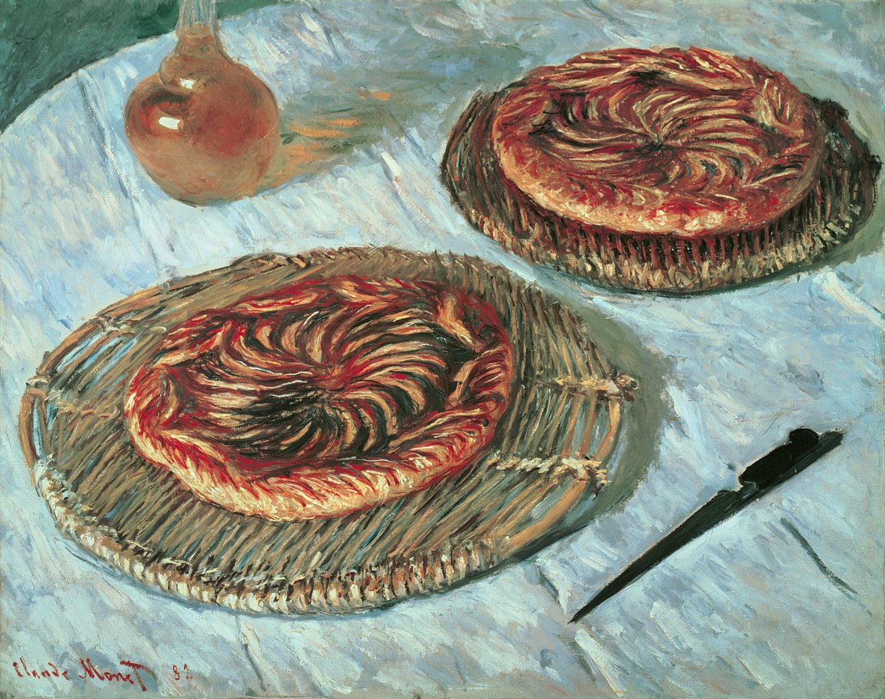 Ovocné koláče, 1882 od Claude Monet