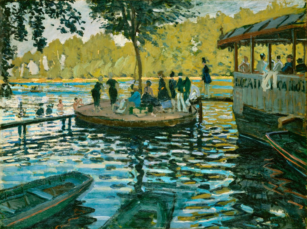 La Grenouillère od Claude Monet