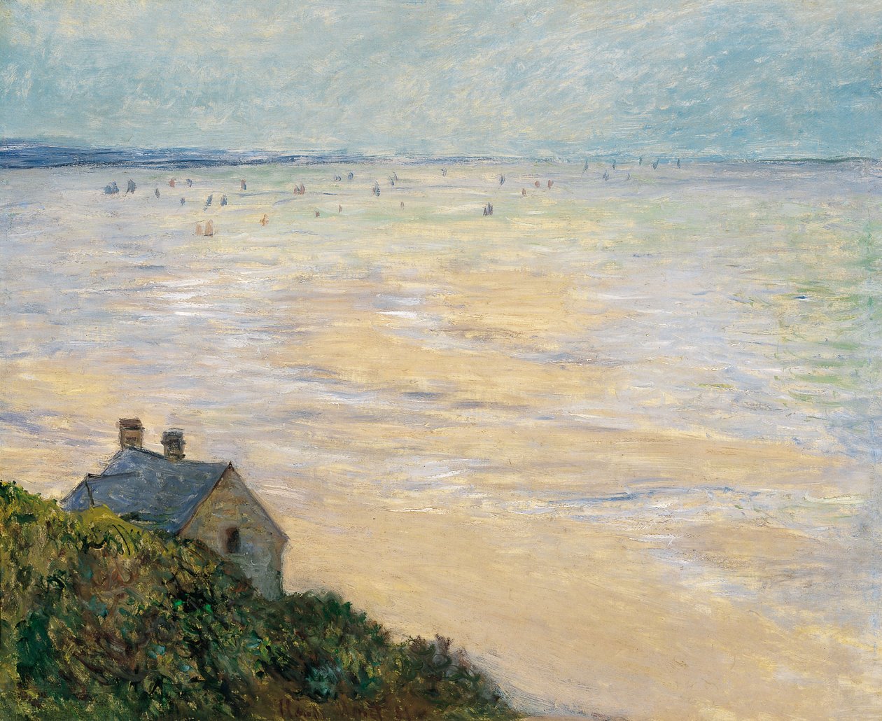 Seina ve Vétheuil (1881) od Claude Monet