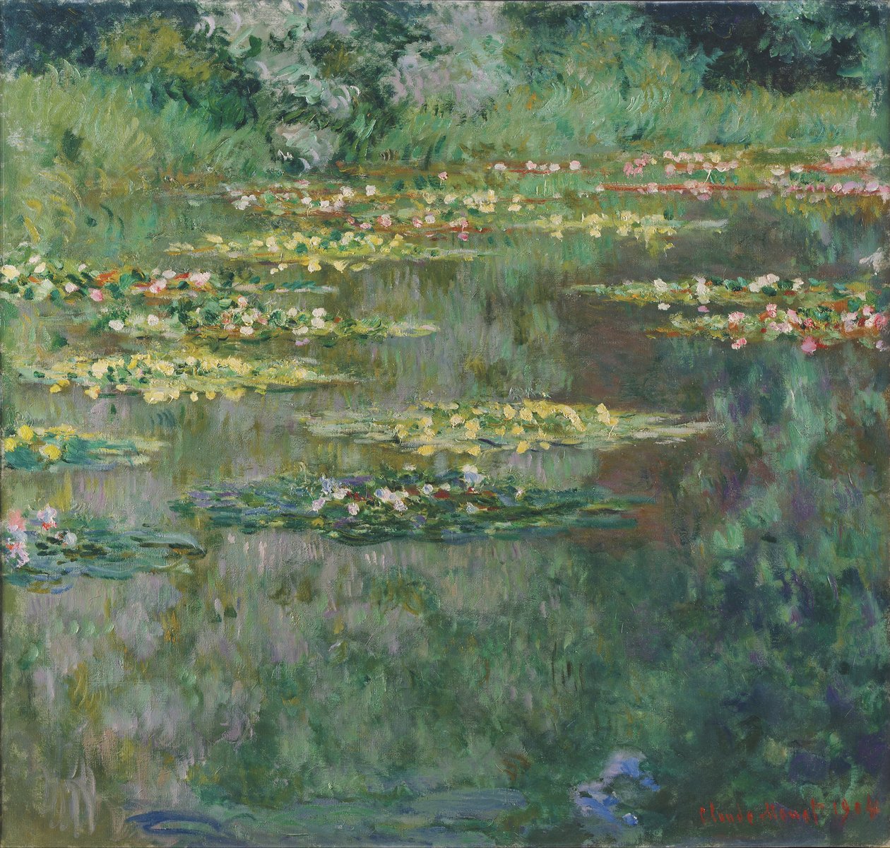 Rybník Nympheas od Claude Monet