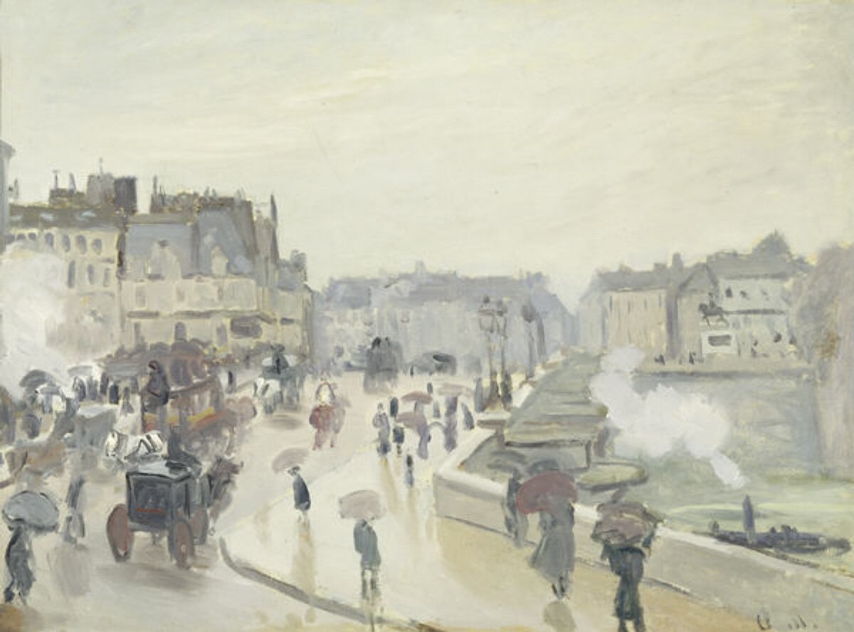 Nový most od Claude Monet