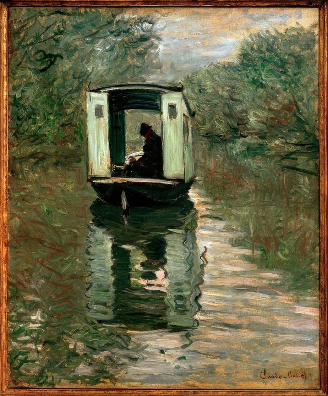 Dílenský člun od Claude Monet