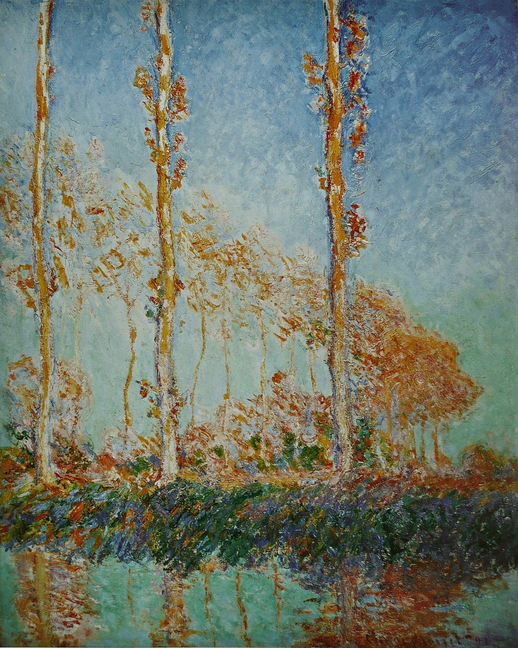 Topoly od Claude Monet