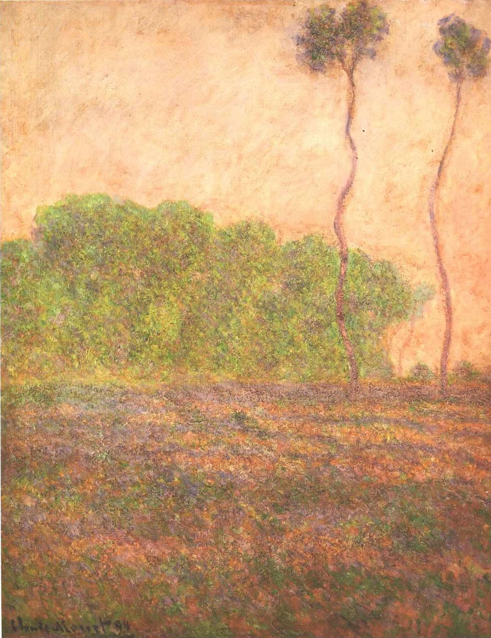 Louka v Giverny od Claude Monet