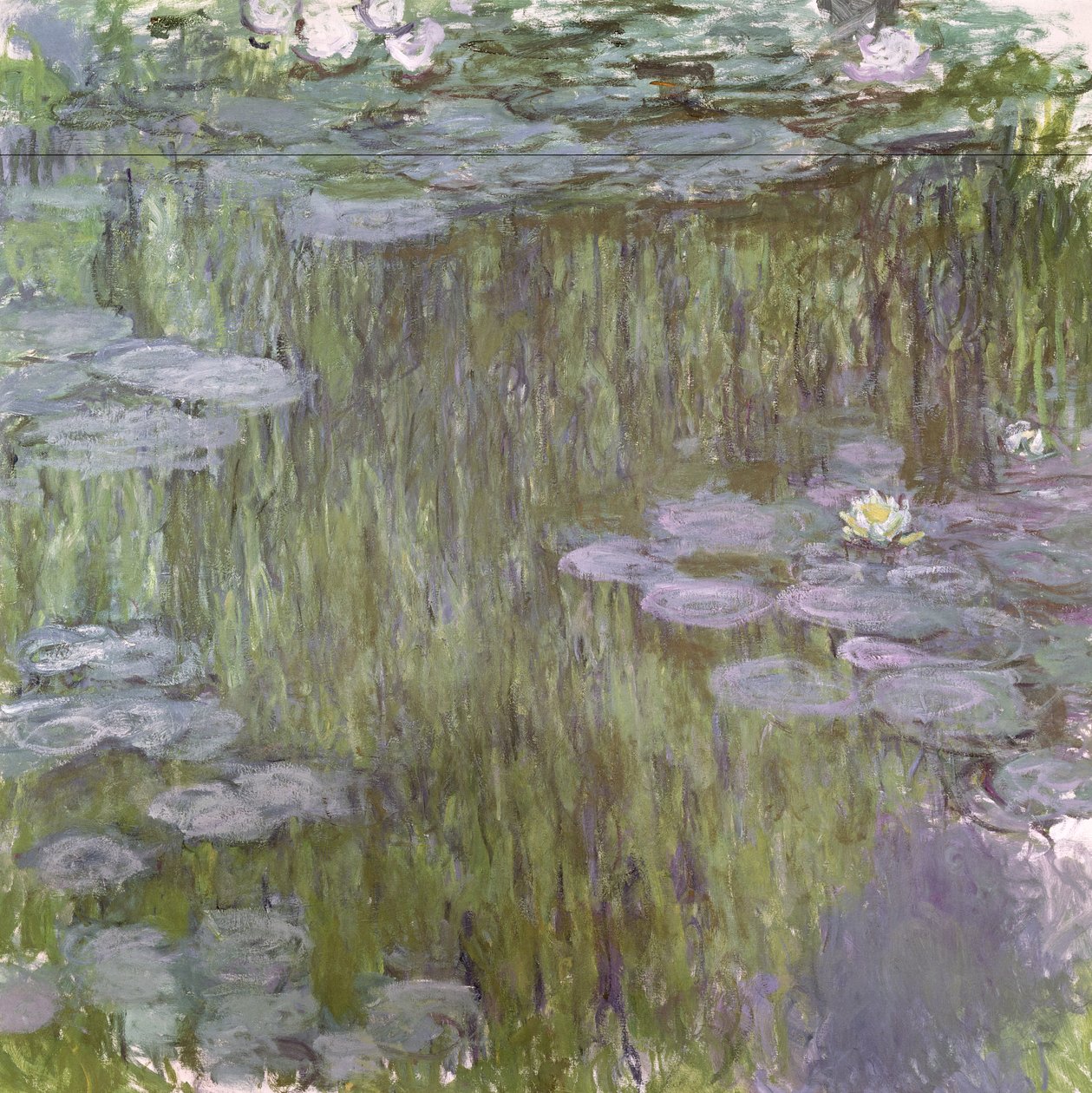 Nympheas v Giverny, 1918 od Claude Monet