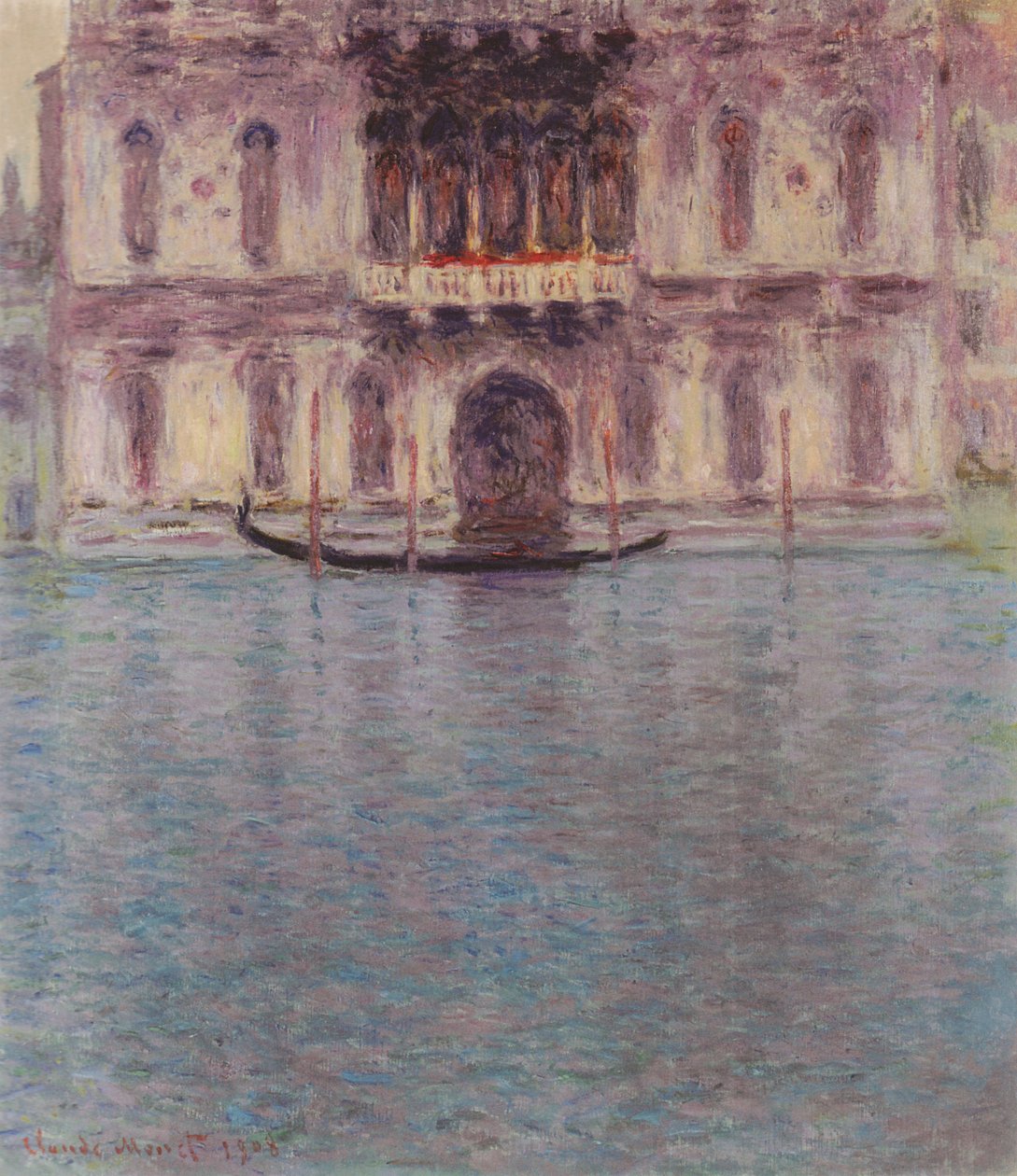 Palác Contarini, Benátky od Claude Monet
