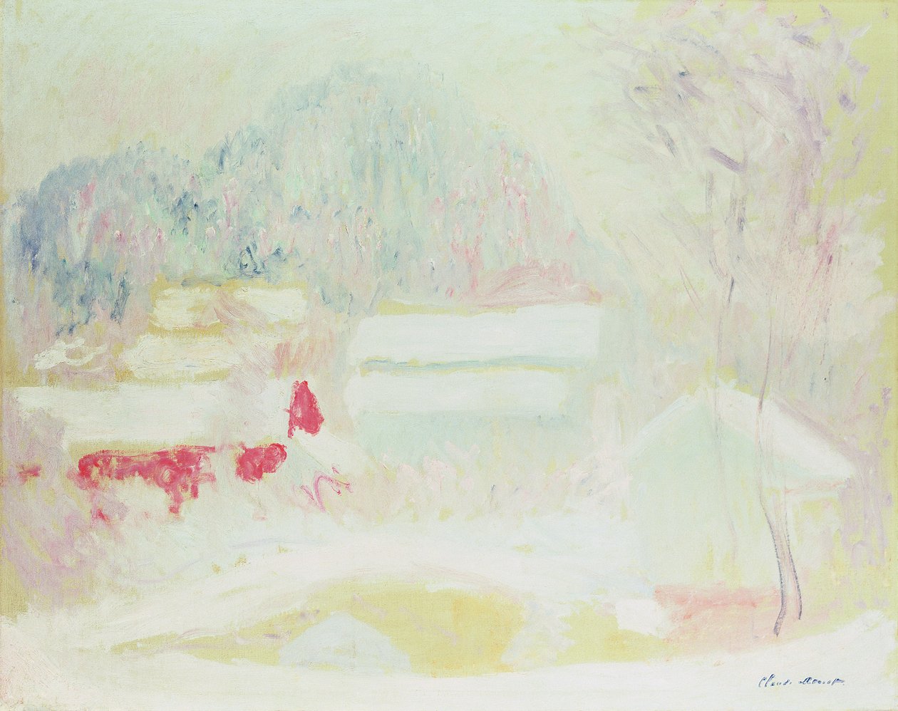Sandviken, Norsko, 1895 od Claude Monet