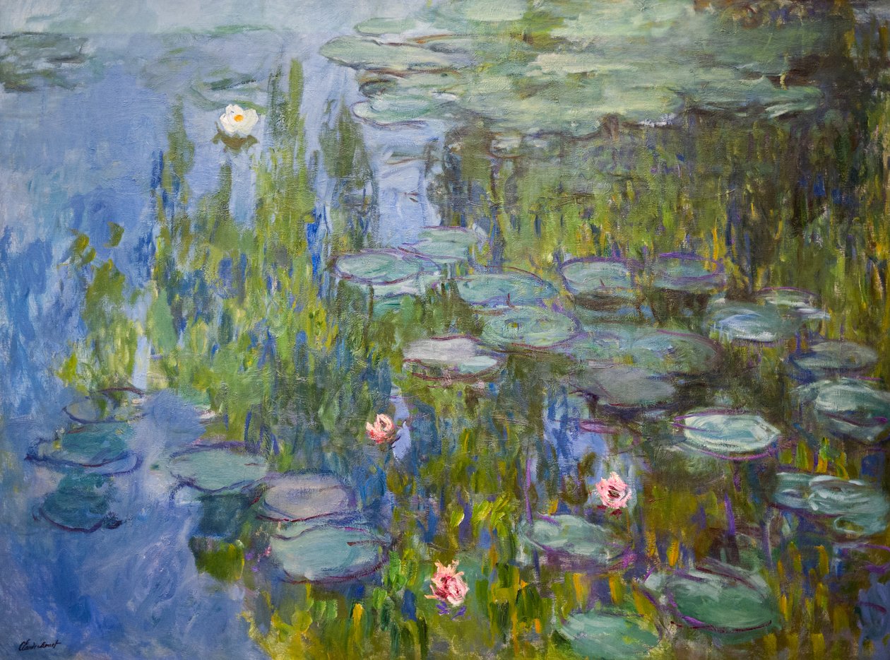Lekníny od Claude Monet