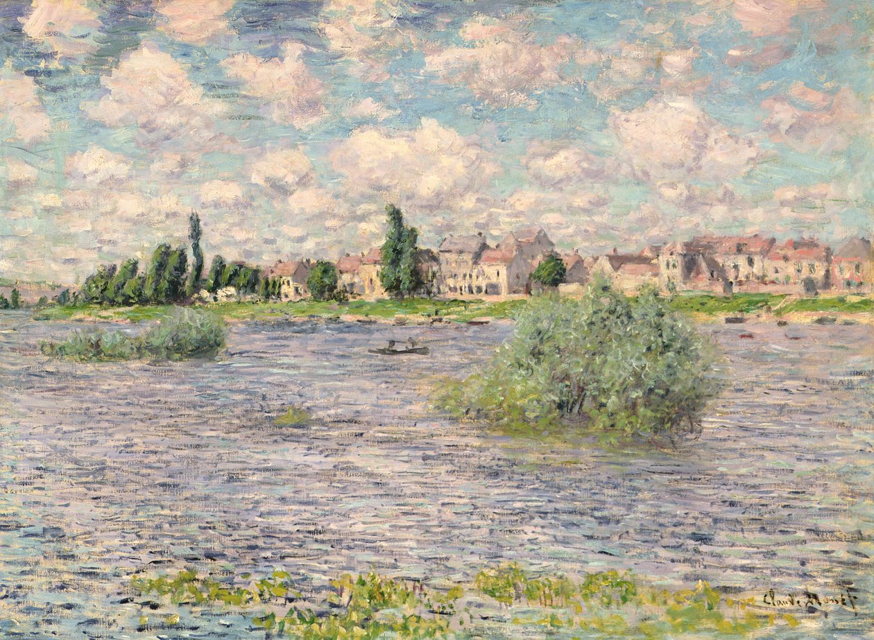 Seina u Lavacourtu od Claude Monet