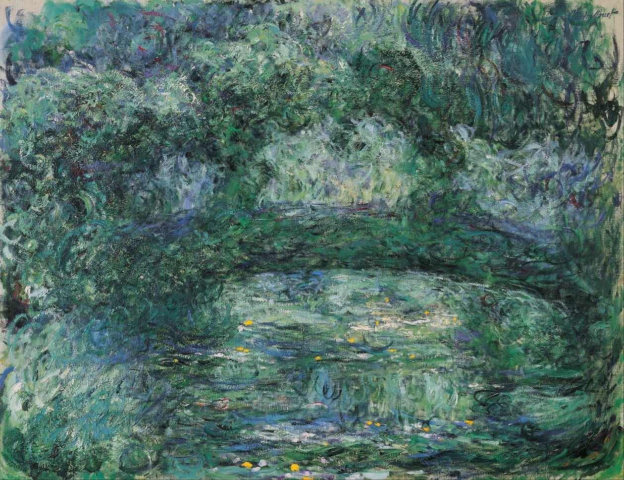 Japonský most od Claude Monet