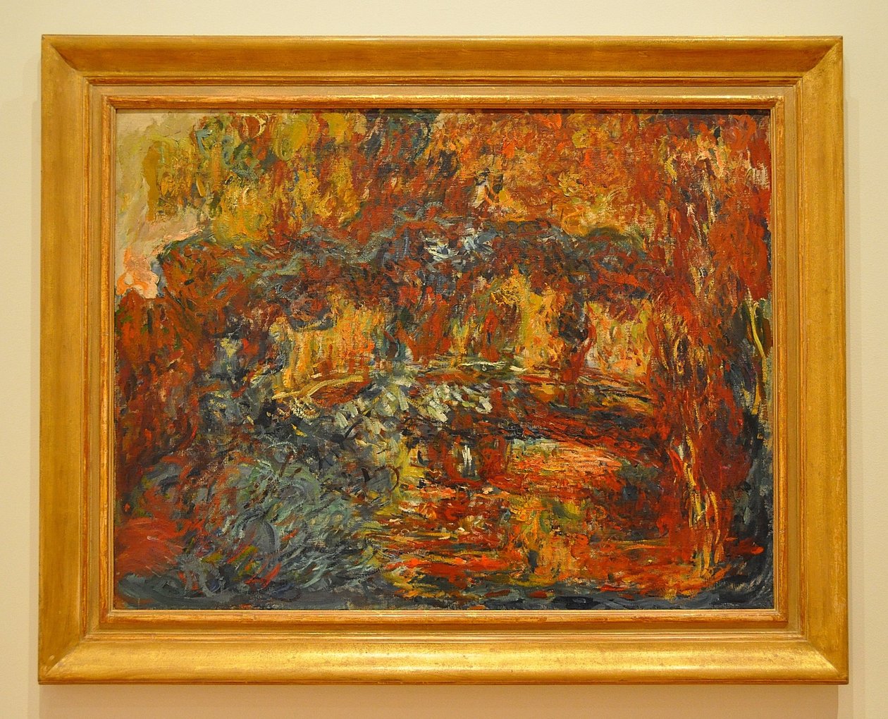 Japonská lávka od Claude Monet
