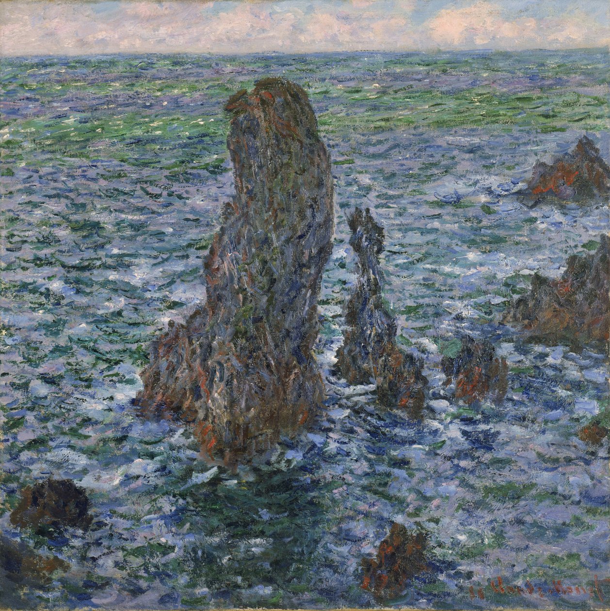 Přístavní Coton „Pyramidy“ od Claude Monet