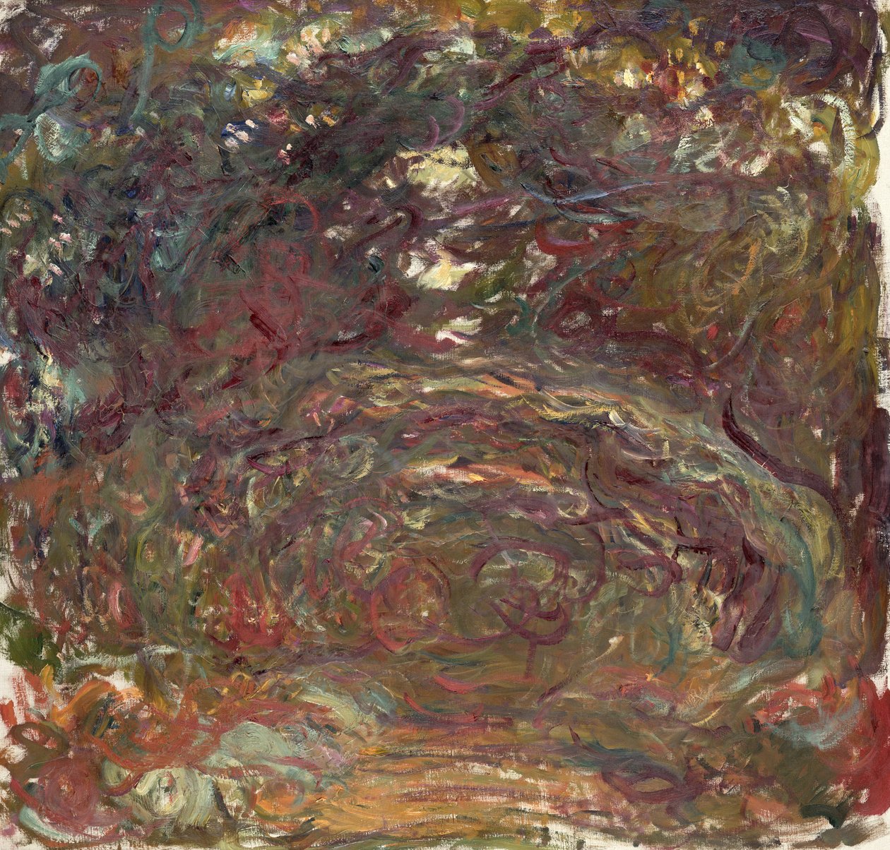Růžová stezka, 1920-22 od Claude Monet