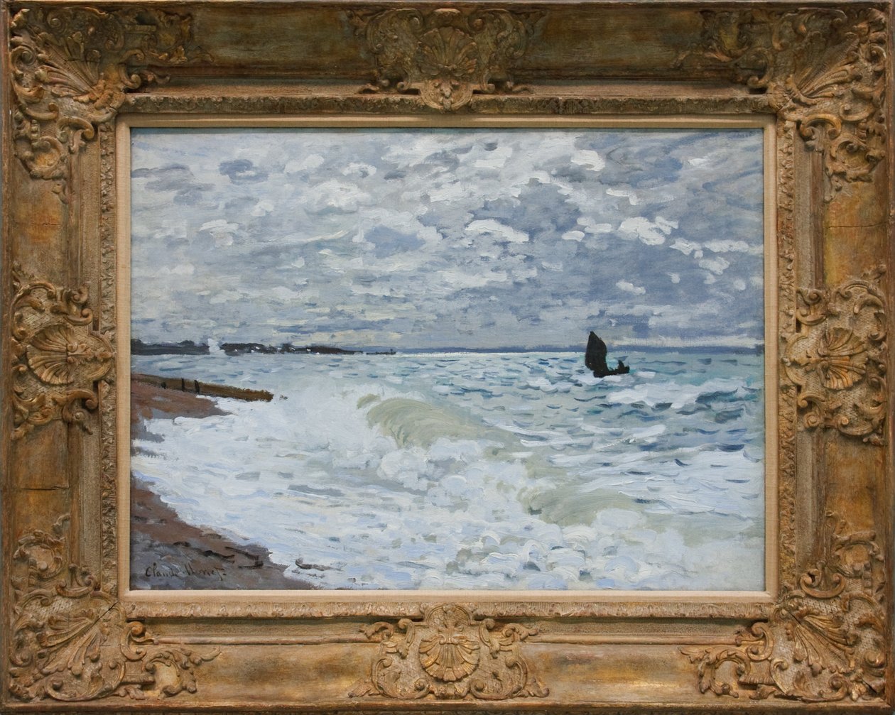 Moře v Le Havre od Claude Monet